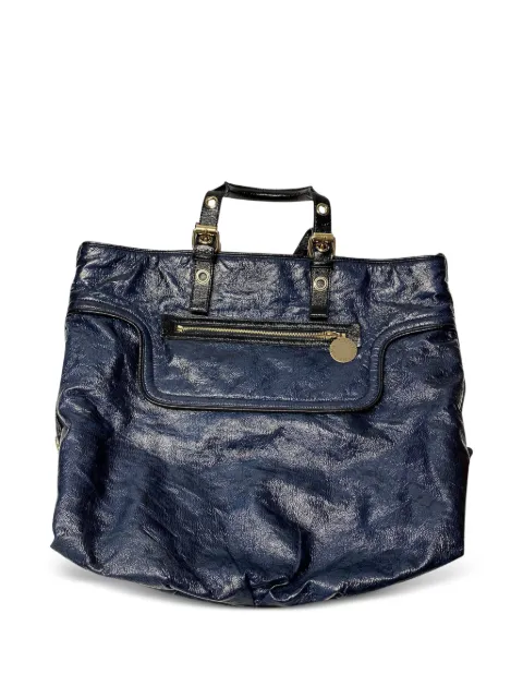Stella McCartney Pre-Owned faux-leather tote bag Blue NAPPUGBBA097742W