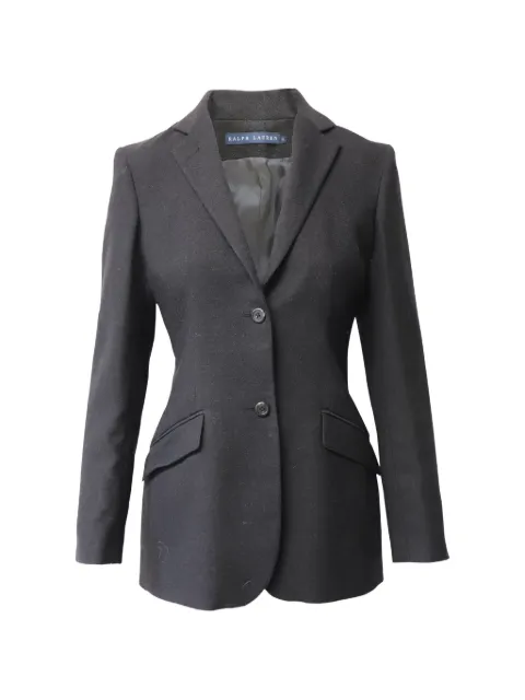 Ralph Lauren Vintage single-breasted blazer Black NAPPUGBCL235889W