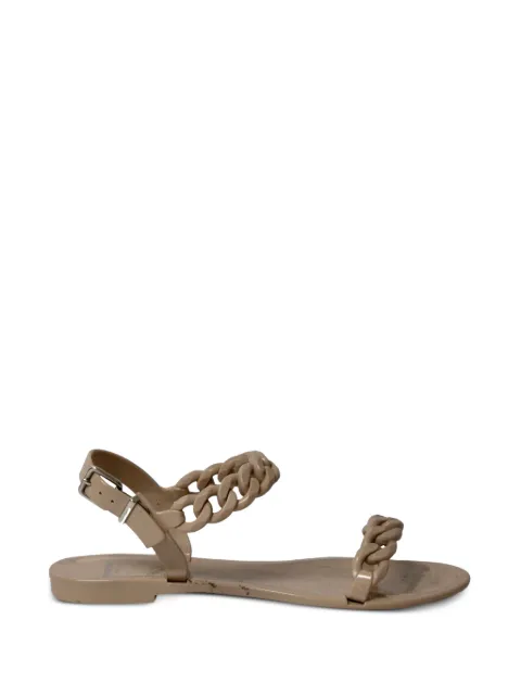 Givenchy Pre-Owned chain flat sandals Neutrals NAPPUGBSH204611W