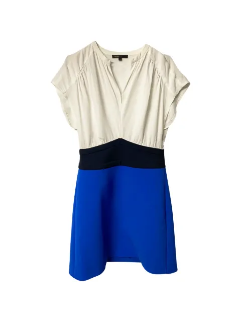 Maje colour block belt dress Blue NAPPUGBCL094437W