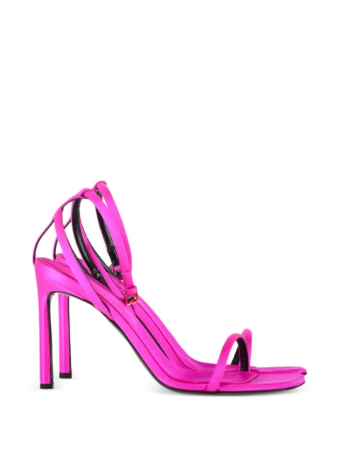 Sergio Rossi Vintage x Evangelie Smyrniotaki ankle-strap sandals Pink NAPPUGBSH462432W