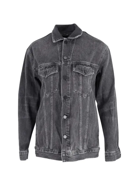 Pre-Owned Alexander Wang Daze denim jacket Black NAPPUGBCL150476W