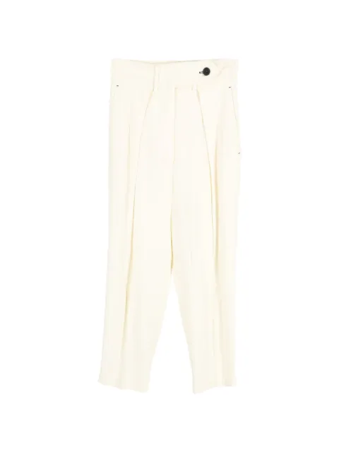 Max Mara pleated straight-leg trousers Neutrals NAPPUGBCL404116W