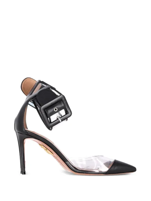 Aquazzura ankle-strap pumps White NAPPUGBSH397049W
