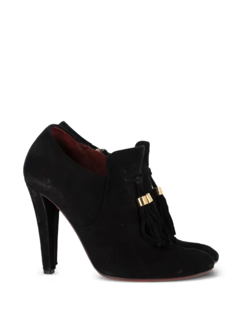 Gucci Pre-Owned Mischa tassel detail ankle boots Black NAPPUGBSH455861W