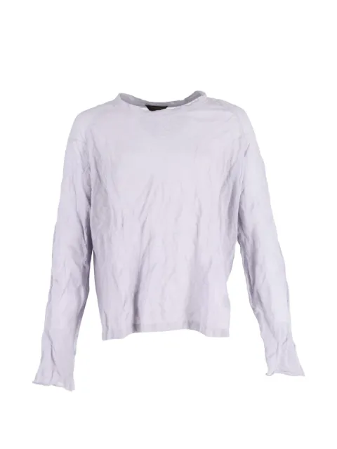 Ermenegildo Zegna Vintage cotton sweatshirt Purple MRPPUGBCL410331M