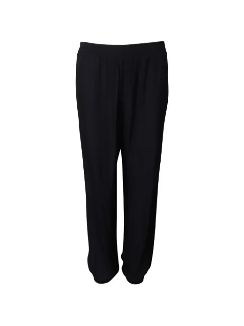 Lanvin Pre-Owned elasticated trousers Blue NAPPUGBCL127317W