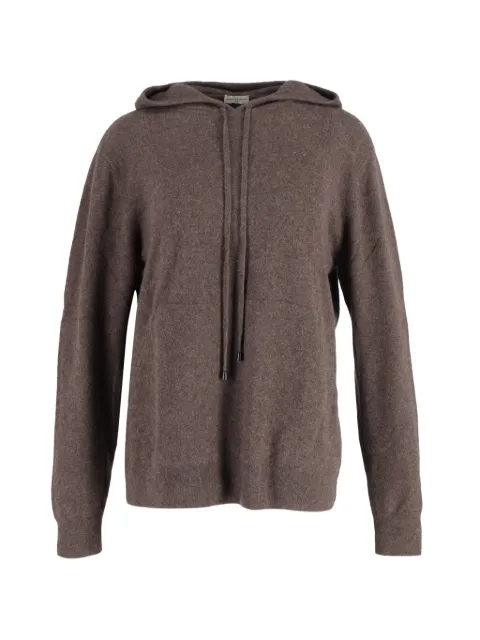 Dries Van Noten Pre-Owned hooded pocket sweater Brown NAPPUGBCL410162W