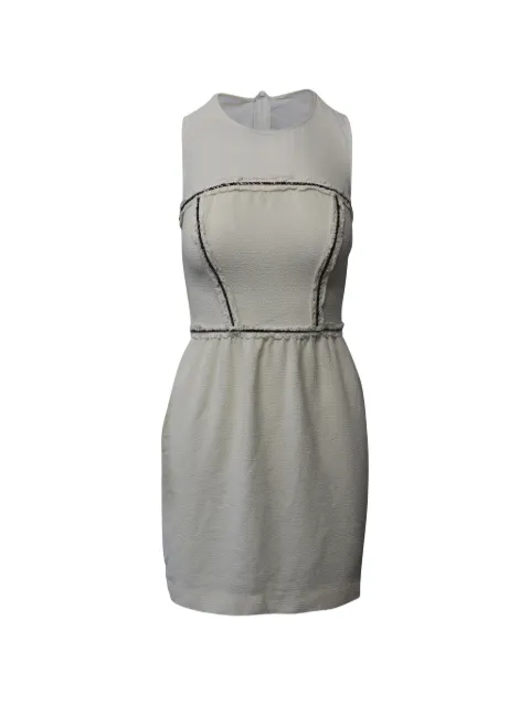 SANDRO panelled dress White NAPPUGBCL242483W