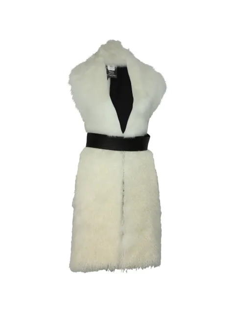 Altuzarra constable belted gilet White NAPPUGBCL089309W