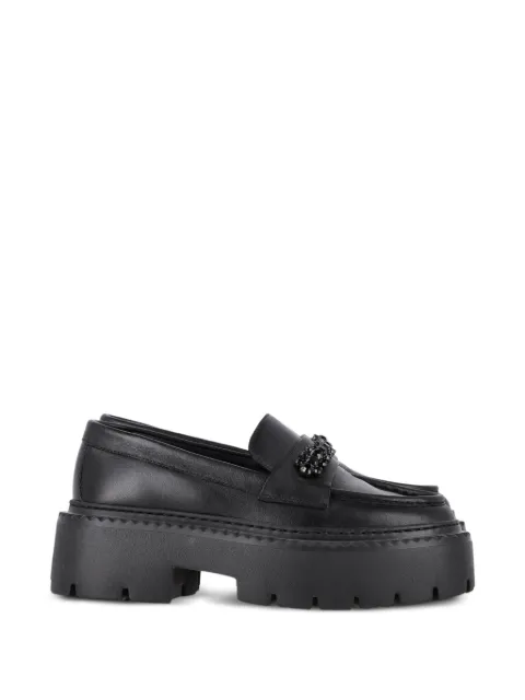 Jimmy Choo Pre-Owned Bryer loafers Black NAPPUGBSH462131W