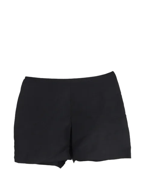 Lanvin Pre-Owned cotton shorts Black NAPPUGBCL400531W