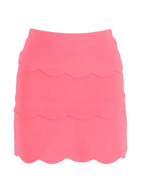 SANDRO scalloped mini skirt Pink NAPPUGBCL410878W