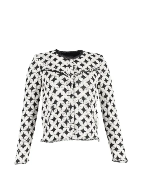 IRO printed wool jacket White NAPPUGBCL365413W