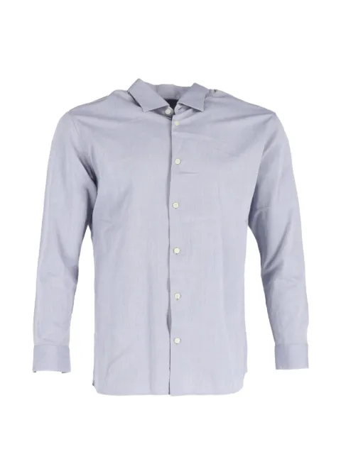 Ermenegildo Zegna Vintage buttoned long-sleeve shirt Blue MRPPUGBCL446318M