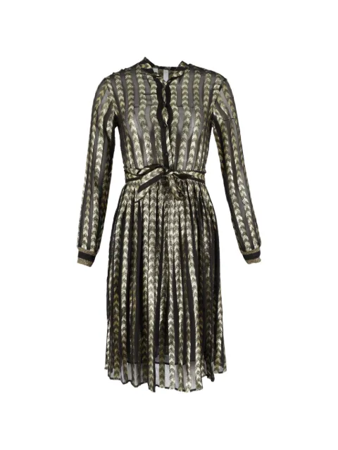 Dodo Bar Or shirt metallic dress Black NAPPUGBCL368347W