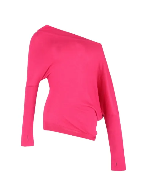 Tom Ford Vintage asymmetric-one-shoulder top Pink NAPPUGBCL461275W