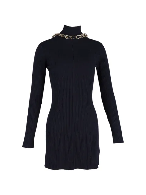 Dion Lee chain-embellishment mini dress Black NAPPUGBCL364835W