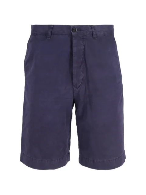 Mr P. garment-dyed twill shorts Blue MRPPUGBCL374479M