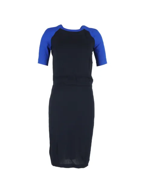 A.L.C. colour-block midi dress Black NAPPUGBCL462739W