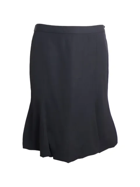 Moschino Cheap & Chic side-zip skirt Black NAPPUGBCL268183W