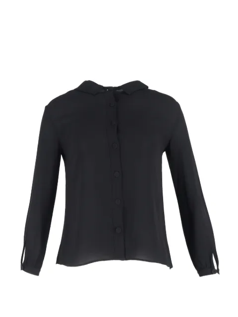 Prada Pre-Owned button-down top Black NAPPUGBCL461769W