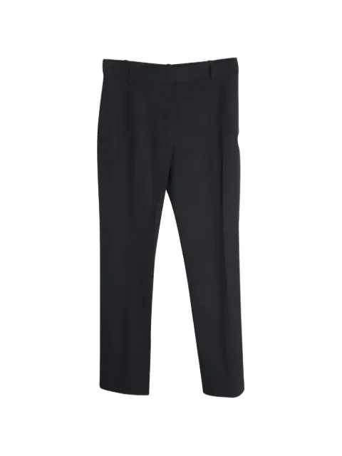 JOSEPH Zoran gabardine stretch trousers Black NAPPUGBCL278243W