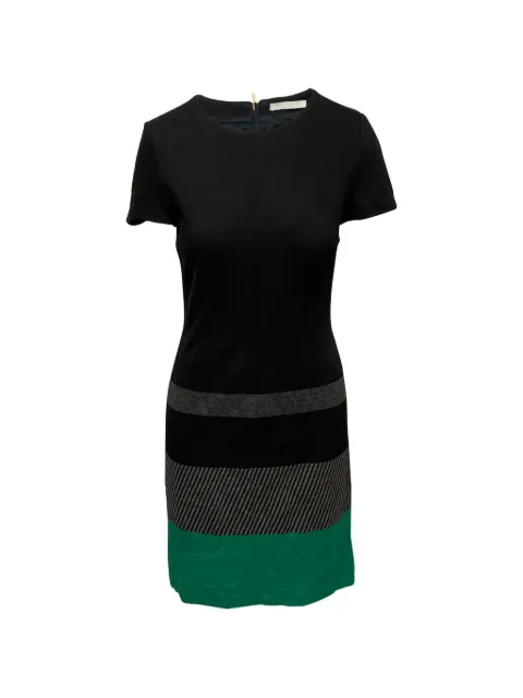 BOSS crew-neck mini dress Black NAPPUGBCL095697W