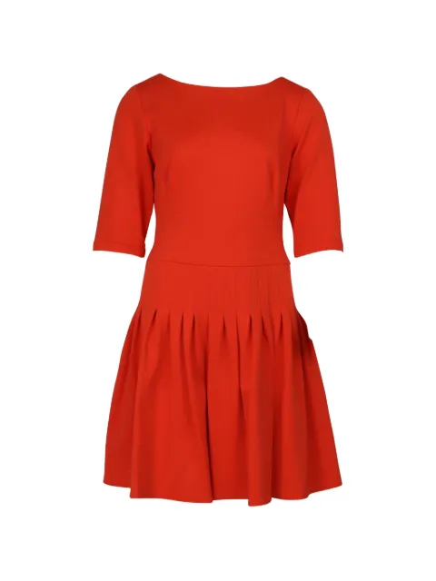 Issa pleated mini dress Orange NAPPUGBCL102773W