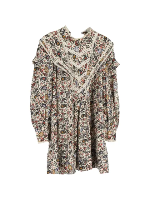 Isabel Marant Vintage floral-print mini dress Neutrals NAPPUGBCL433718W