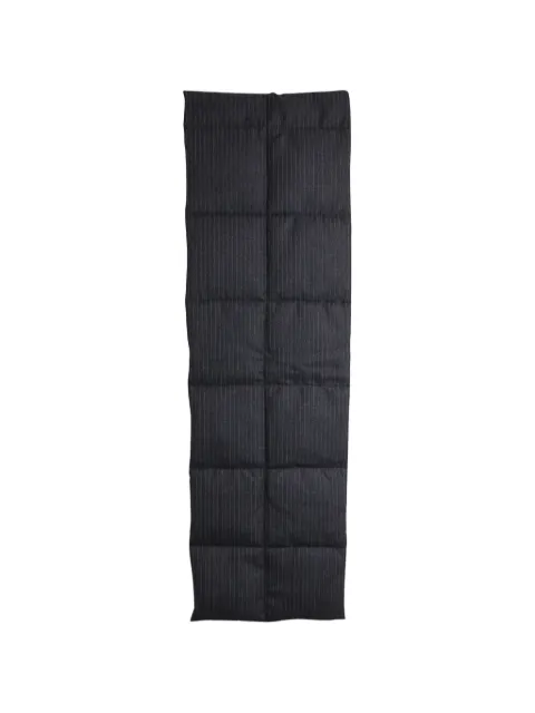 Dries Van Noten Pre-Owned padded scarf Black NAPPUGBJE268071W