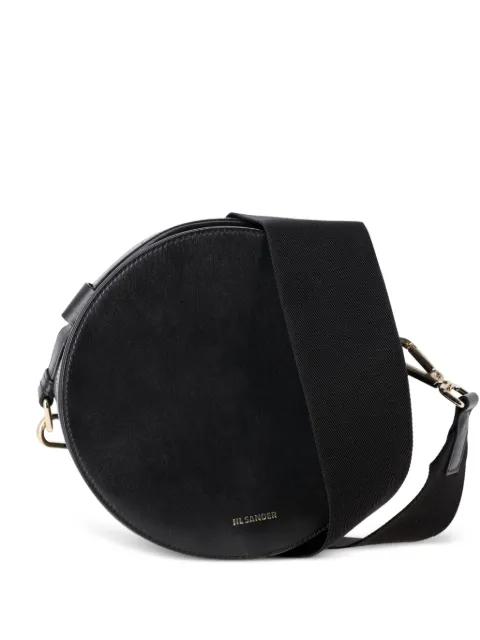 Jil Sander Pre-Owned small Drum leather cross body bag Black NAPPUGBBA644502W