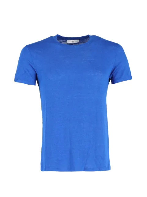 SANDRO crew-neck T-shirt Blue MRPPUGBCL365630M