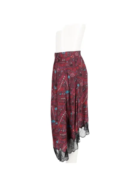 Zadig&Voltaire printed elasticated skirt Red NAPPUGBCL368364W