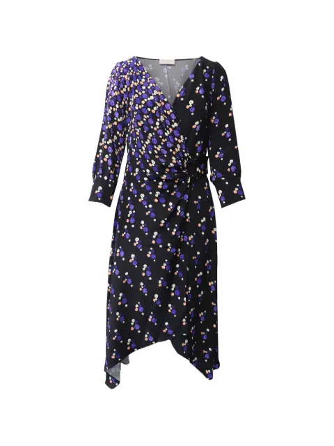 Peter Pilotto graphic-print midi dress Black TONPUGBCL184024W