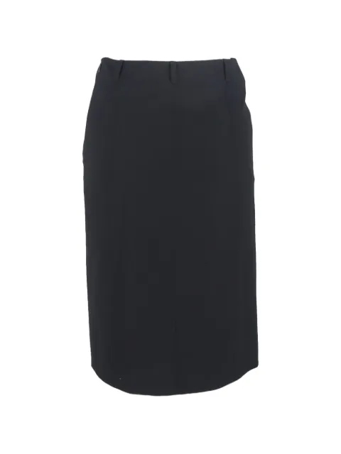 Gucci Pre-Owned pencil mini skirt Black TONPUGBCL453538W
