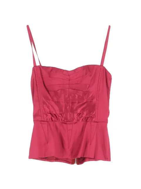 Dolce & Gabbana Pre-Owned zip-fastening top Pink NAPPUGBCL461596W