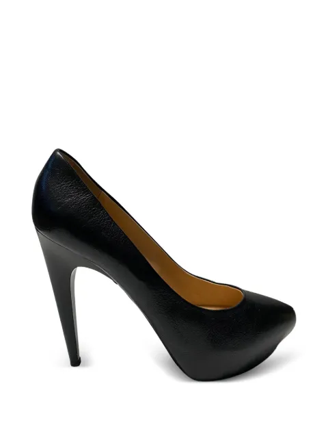 Giuseppe Zanotti Vintage leather pumps Black NAPPUGBSH095352W