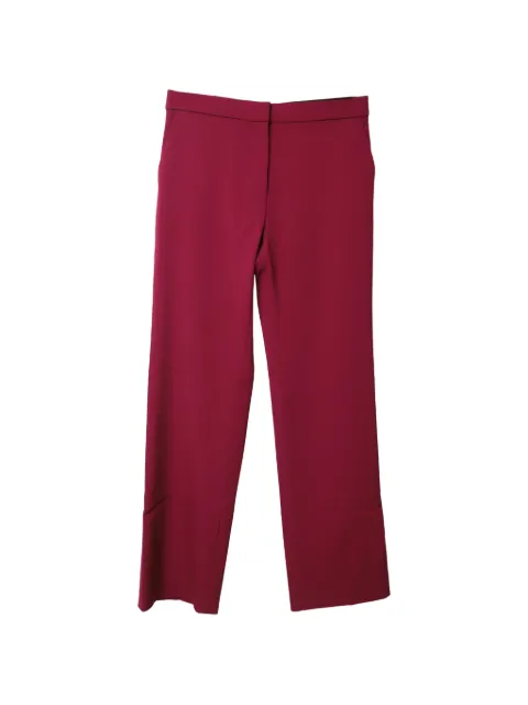Stella McCartney Pre-Owned concealed-fastening trousers Pink NAPPUGBCL110403W