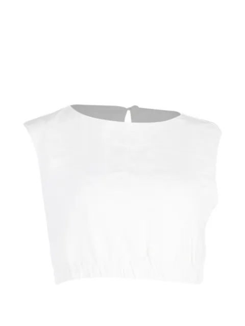 Reformation sleeveless crop top White NAPPUGBCL423482W