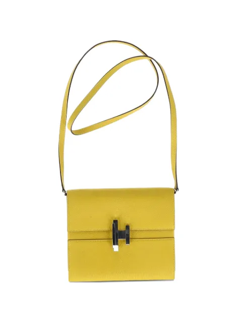 Hermès Pre-Owned Cinhetic To Go leather mini bag Yellow NAPPUGBBA419119W