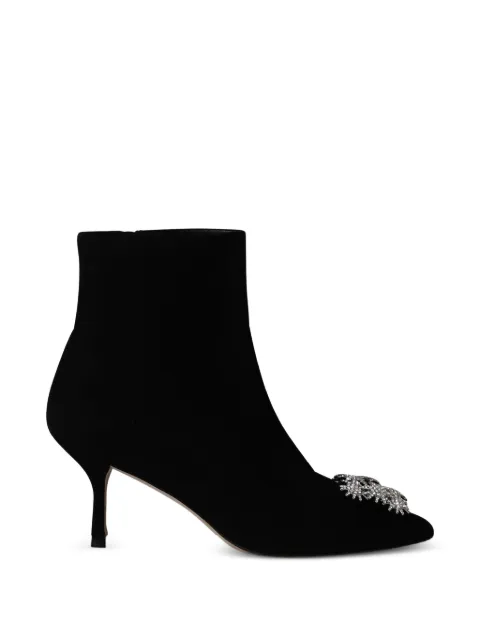 Stuart Weitzman zip-up ankle boots Black NAPPUGBSH256296W