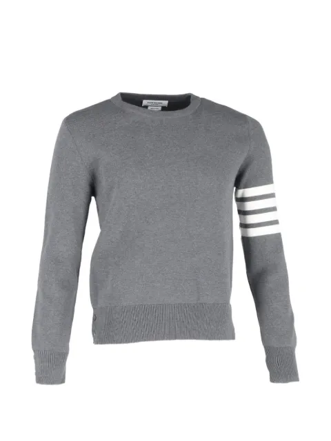 Thom Browne round-neck sweater Grey MRPPUGBCL453145M