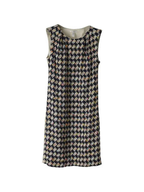 ERDEM sleeveless tweed dress Black HNDOGBCL208332W
