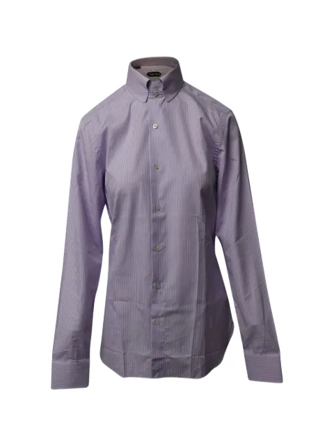 Tom Ford Vintage long-sleeve shirt Purple MRPPUGBCL113853M