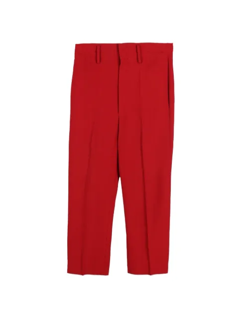 Isabel Marant Vintage cotton trousers Red NAPPUGBCL359515W