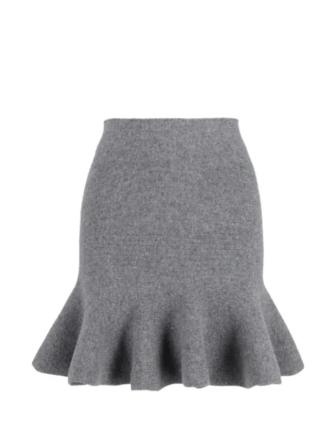 Jil Sander Pre-Owned high-waisted trumpet skirt Grey NAPPUGBCL422442W