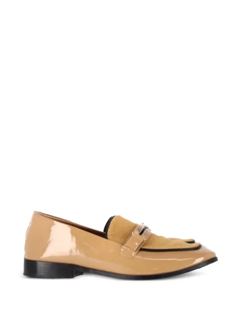 Newbark melanie patent leather loafers Neutrals NAPPUGBSH462820W
