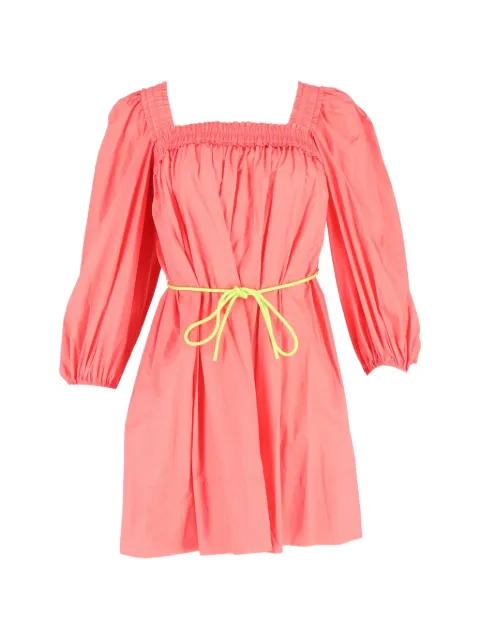 ZIMMERMANN pleated mini dress Pink NAPPUGBCL462147W