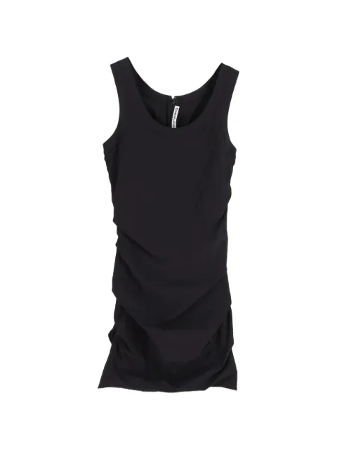 Pre-Owned Alexander Wang Sleeveless ruched dress Black NAPPUGBCL397749W